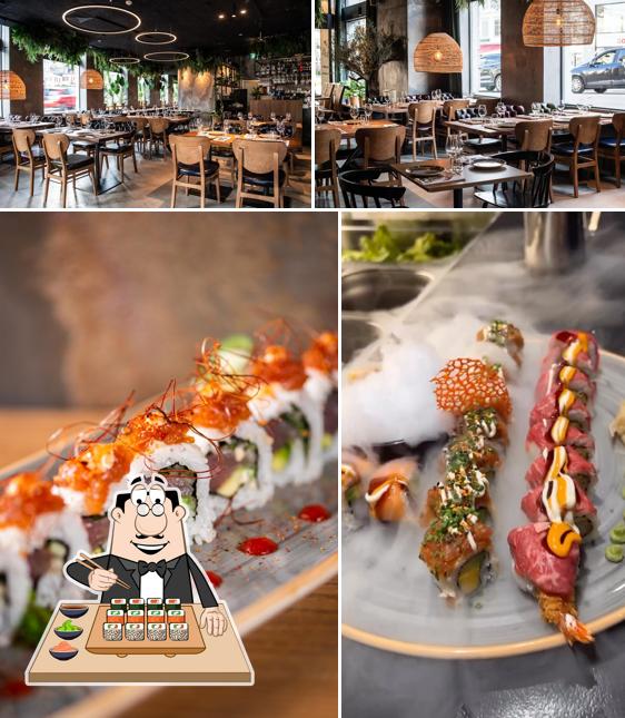 Prova le varie opzioni di sushi