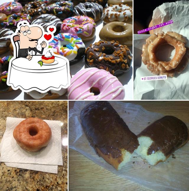St. George's Donuts offers a selection of desserts