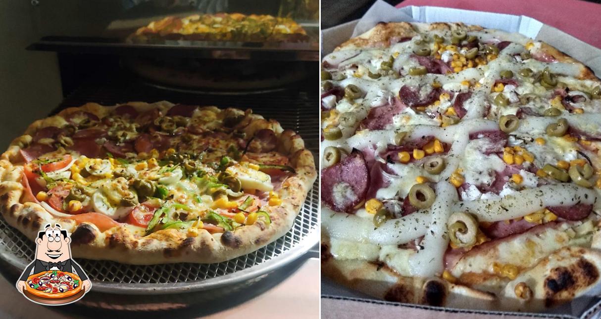 No Nostra Pizza - Três Ranchos GO, você pode degustar pizza