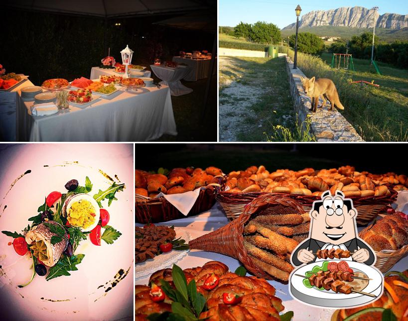 Platti al Agriturismo Masseria Aguglia