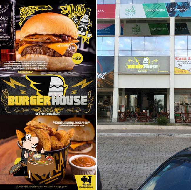 Comida em Burger House