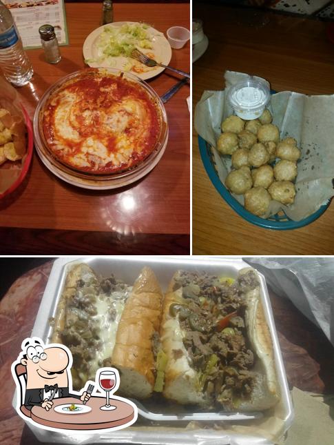 Еда в "Giardino Pizzeria & Restaurant"
