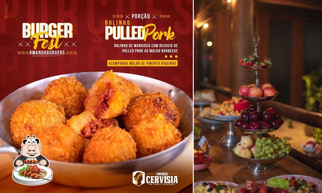 Platos en Empório Cervisia