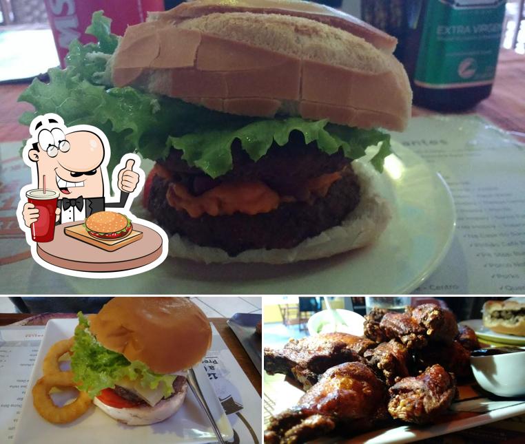 Peça um hambúrguer no Silzeu's Boteco, Futebol e Gastronomia