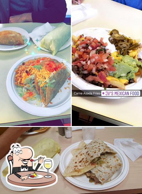Comida en JV's Mexican Food