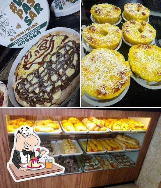 Padaria Baviera oferece uma gama de pratos doces