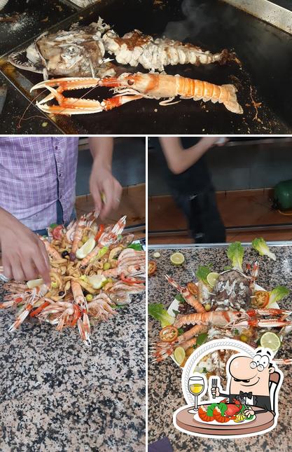 Essayez des fruits de mer à مطعم واد امليل