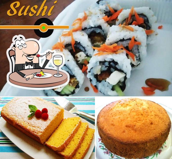 Comida en Sushi Best Trip
