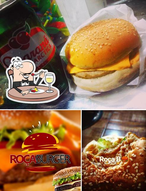 Comida en Roçaburger