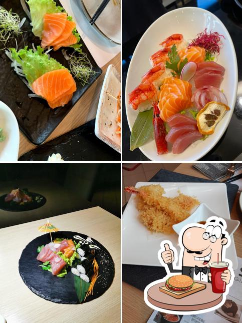 Prova un hamburger a TOMI SUSHI PRATO