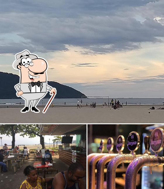 O exterior do Quiosque Burgman - Canal 2