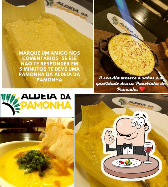 Platos en Aldeia da Pamonha