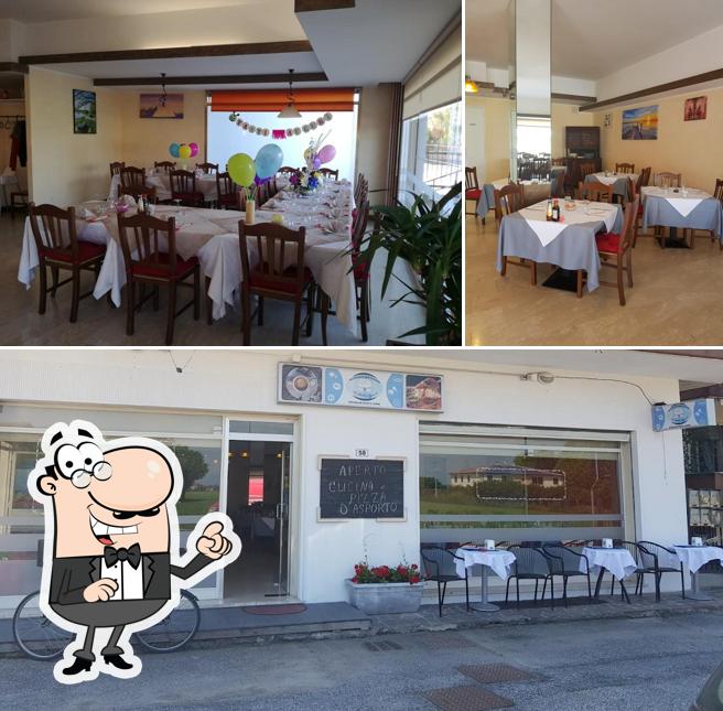 L'intérieur de Bar Ristorante Pizzeria La Perla Azzurra