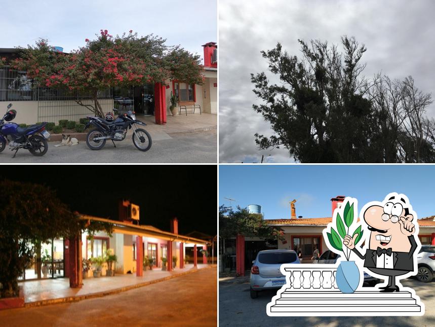 O exterior do Galeto Caxias