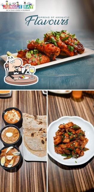 Food at Jungle Bay - Kid's Best Birthday Party Hall and Banquet Hall and Play Zone Hyderabad- Nexus Mall