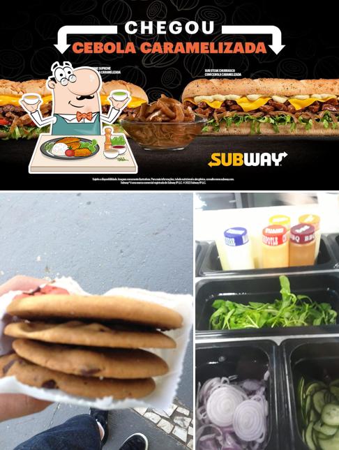 Comida em Subway