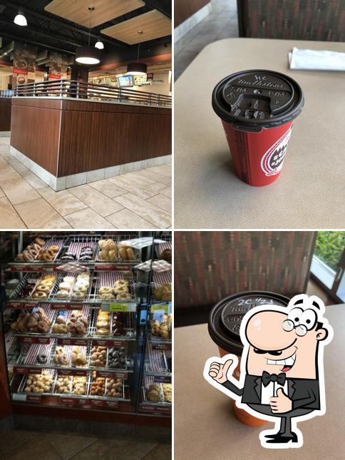 See this picture of Tim Hortons