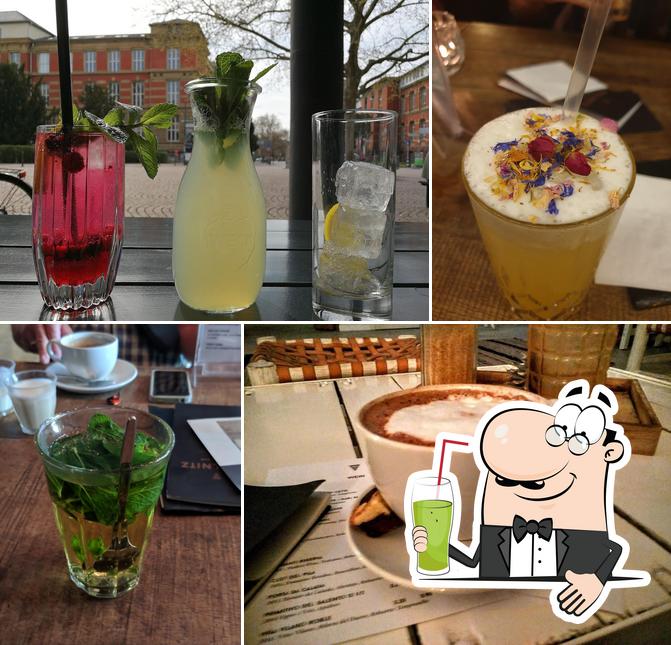 Try out various beverages served at Wellnitz Café & Bar - Darmstadt
