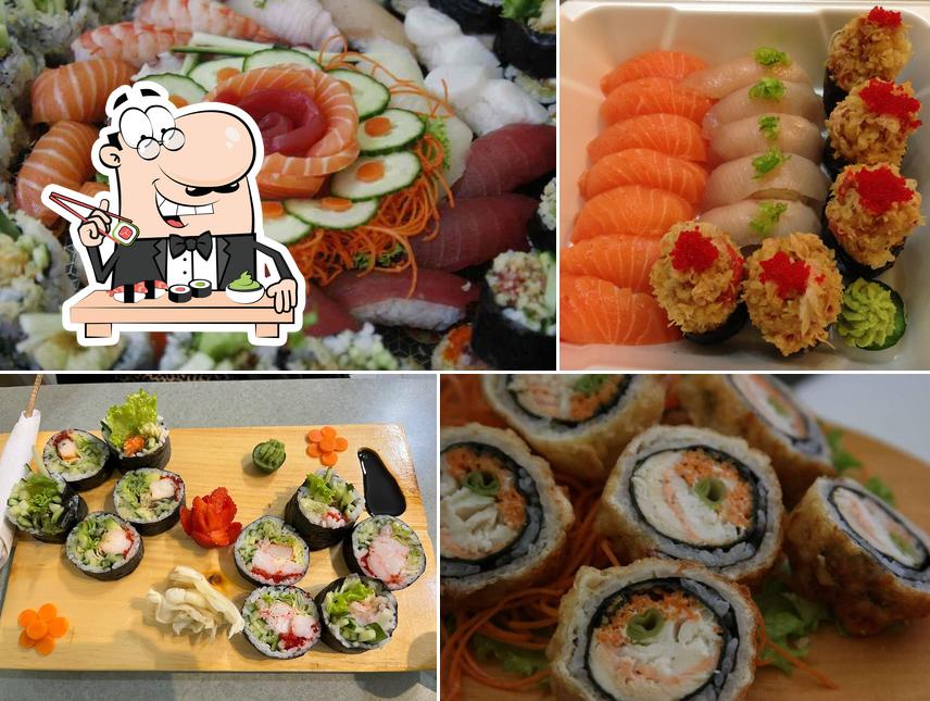 Commandez de nombreuses options de sushi