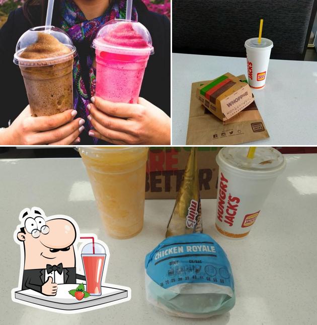 Hungry Jack's Burgers KippaRing in KippaRing Restaurant menu and