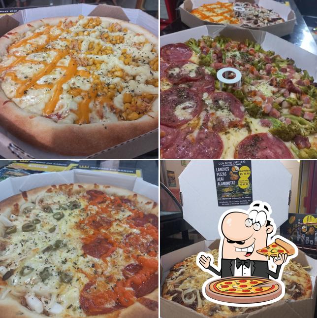 Experimente diferentes tipos de pizza