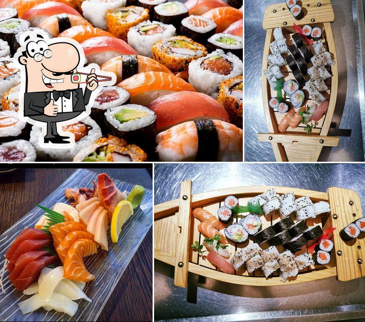 Scegli le varie opzioni di sushi