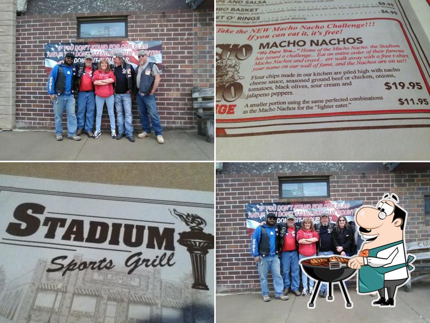 Stadium Sports Grill in Belle Fourche Restaurant menu and reviews