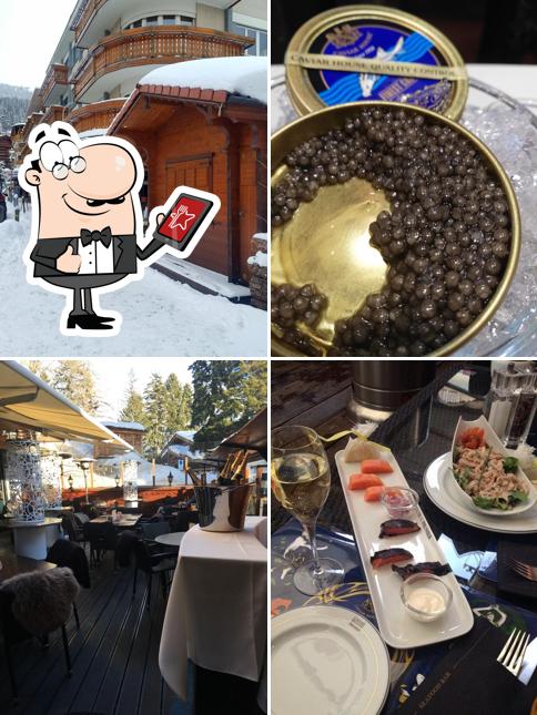 Gli esterni di Caviar House & Prunier Boutique & Restaurant Crans-Montana