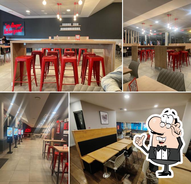 L'intérieur de KFC