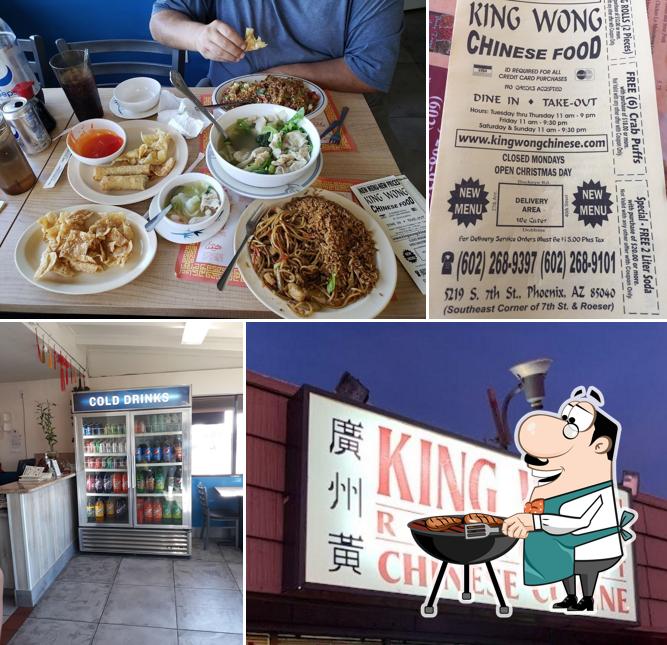 Here's a photo of King Wong Chinese Food