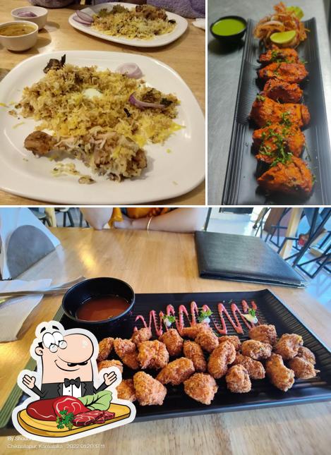 Try out meat meals at Sitar Cafe Pizzeria Restaurant