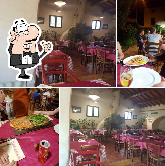 El interior de Villa Fumosa Trattoria Pizzeria