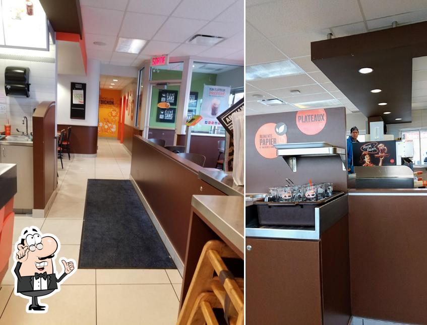 L'intérieur de A&W Canada