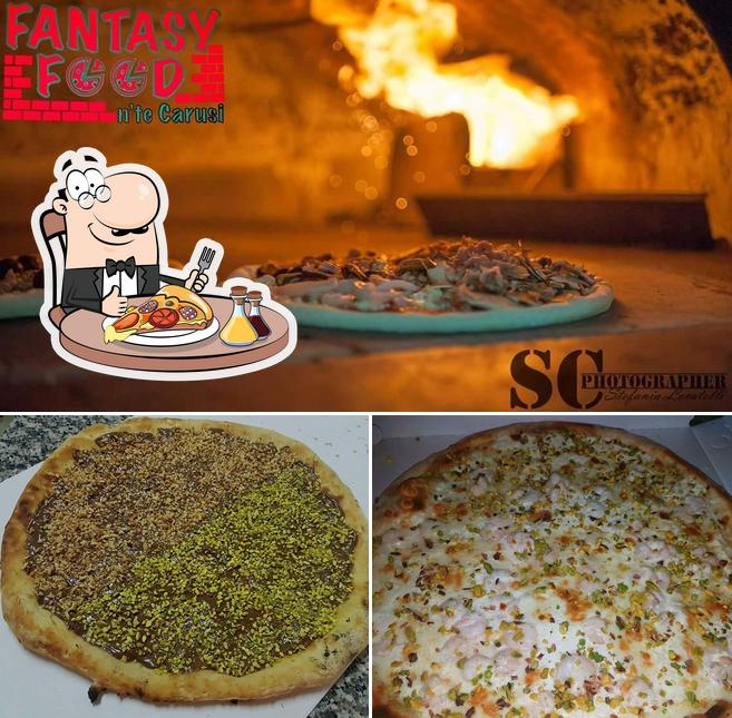 A FANTASY FOOD (N'TE CARUSI), puoi prenderti una bella pizza