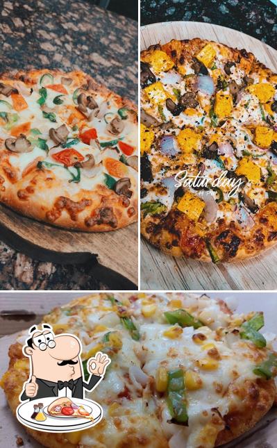 At Pizza Corner, you can enjoy pizza