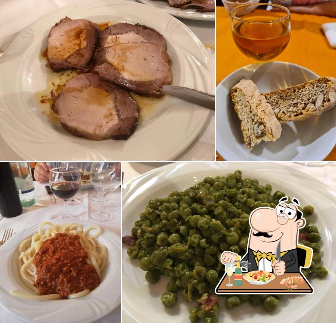 Platti al Trattoria La Patria