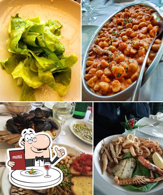 Platti al Ristorante Isola Blu