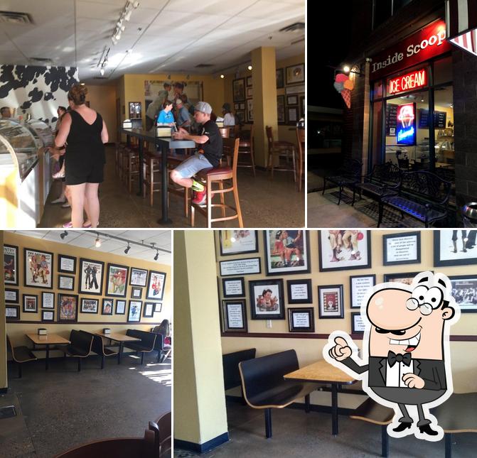 Inside Scoop Creamery, 5654 S Prince St in Littleton Restaurant menu