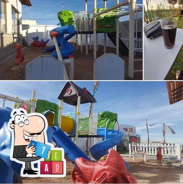 La photo de la aire de jeux et bière concernant Air POLINO