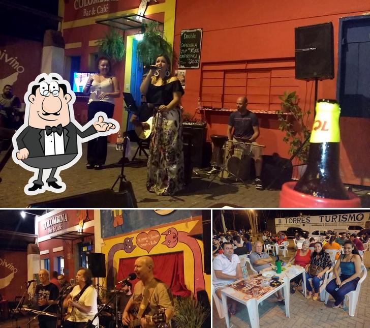 Veja imagens do interior do Colombina Pizzaria e Bar