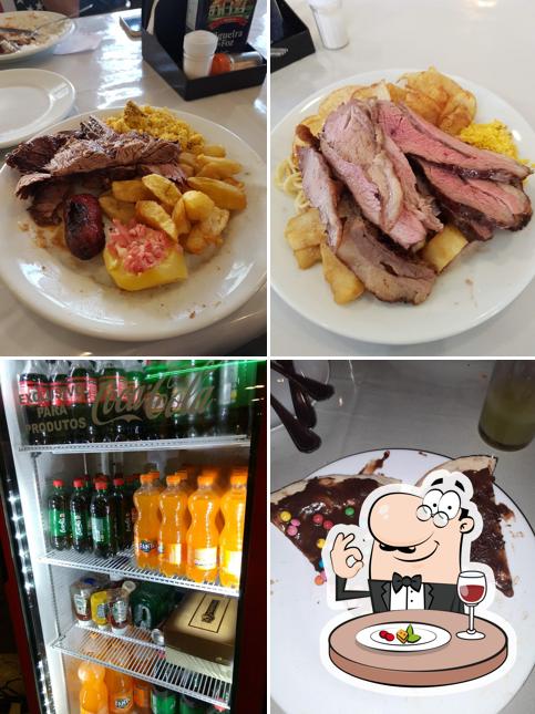 Comida em Chão Gaucho Steak House - Churrascaria e Pizzaria