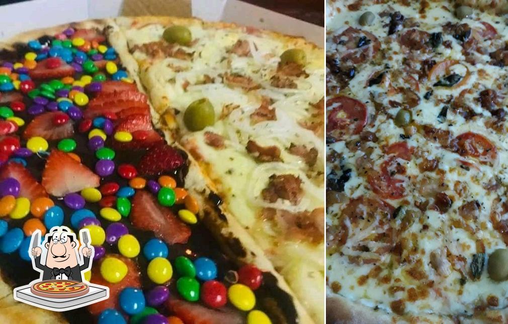 Experimente diversos tipos de pizza