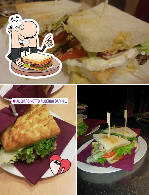 Scegli un panino a Hotel Al Giardinetto Ristorante Bar