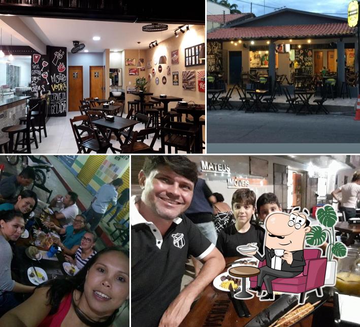 O interior do Boteco Entreamigos