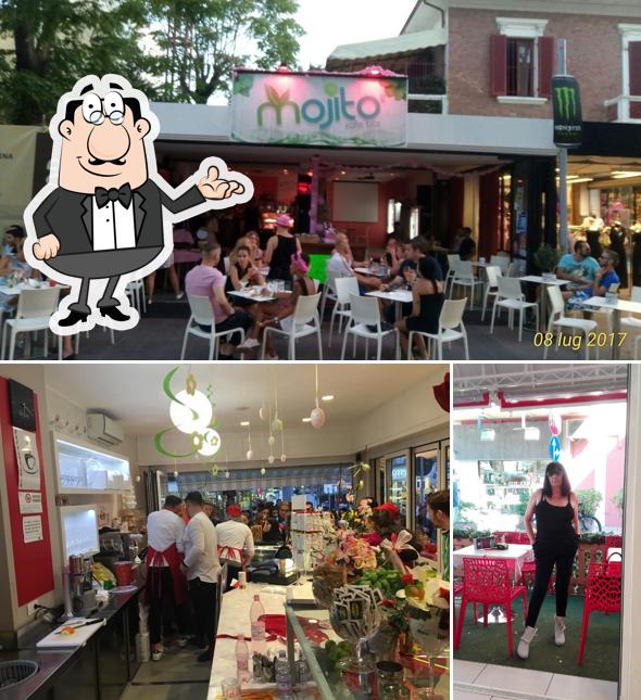 Gli interni di Il Dolce Freddo Gelateria Bar