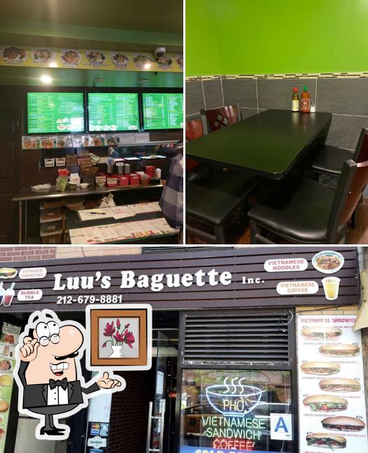 Mira las fotos que hay de interior y comida en Luu's Baguette
