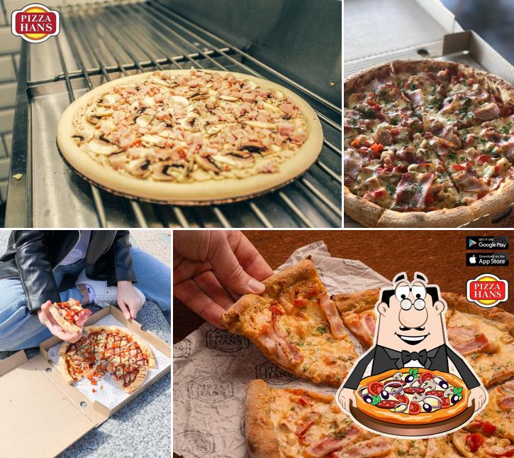 Попробуйте пиццу в "Pizza Hans"
