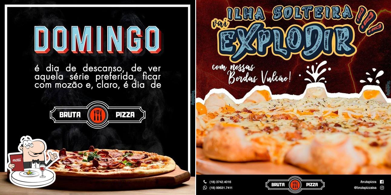 Comida em BRUTA PIZZA