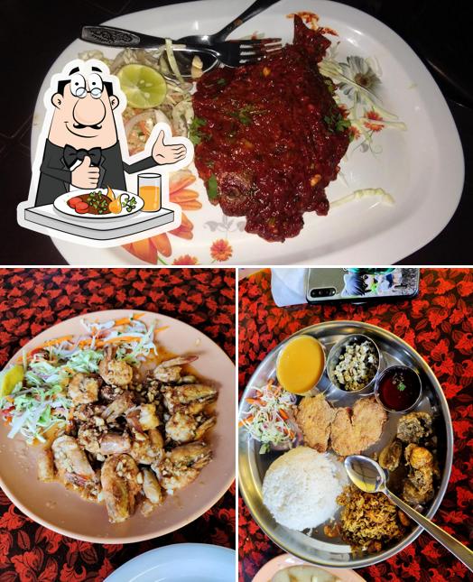 Food at Fish Bone family Bar & Restaurant, Sancaole