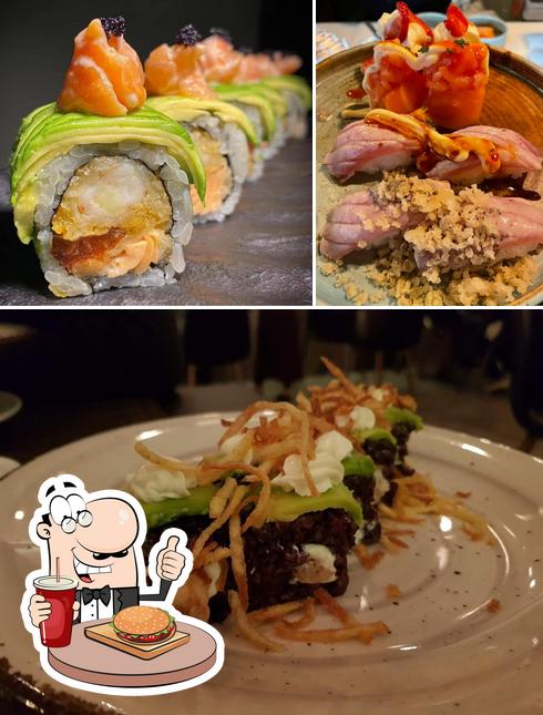 Ordina un hamburger a FUSION - Sushi & More